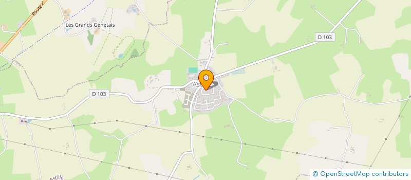 localisation de l'entreprise MADAME MARIE-JOSEPHE GILLOT  COSMES