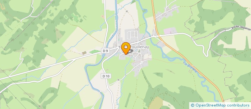 localisation de l'entreprise MADAME MARIE-JOSEPHE JEAMBRUN  POUILLENAY