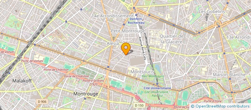 localisation de l'entreprise MADAME MARIE-JOSEPHE LE CONTE D'YMOUVILLE  PARIS