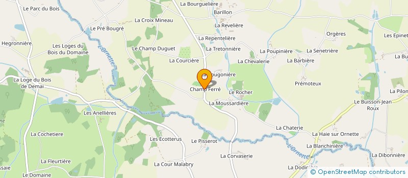 localisation de l'entreprise MADAME MARIE JOSEPHE LECOQ  RAVIGNY