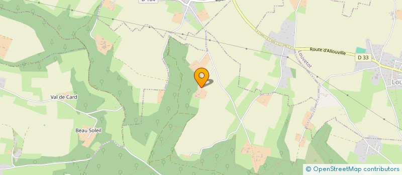 localisation de l'entreprise MADAME MARIE-JOSEPHE LEVEE  MAULEVRIER-SAINTE-GERTRUDE