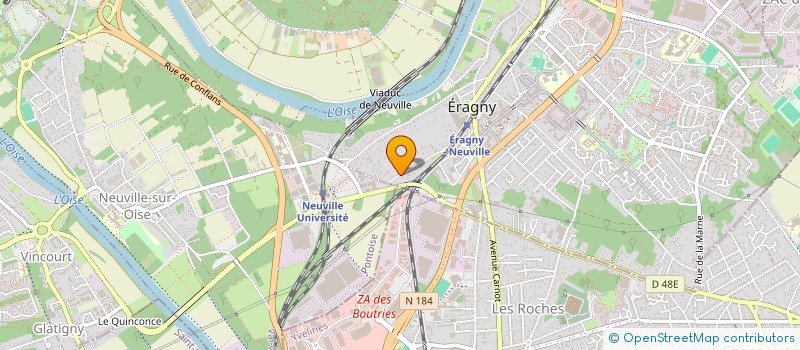 localisation de l'entreprise MADAME MARIE-JOSEPHE LEVEILLARD  ERAGNY