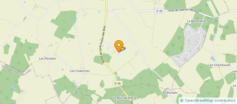 localisation de l'entreprise MADAME MARIE-JOSEPHE MARTINEZ à LA SELLE-EN-HERMOY