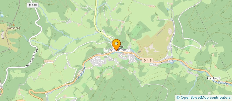 localisation de l'entreprise MADAME MARIE-JOSEPHE MUNI  LE BONHOMME