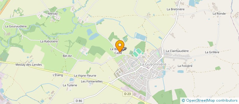 localisation de l'entreprise MADAME MARIE-JOSEPHE POIRIER à MONTAIGU-VENDEE