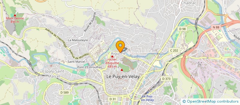 localisation de l'entreprise MADAME MARIE-JOSEPHE REY à AIGUILHE