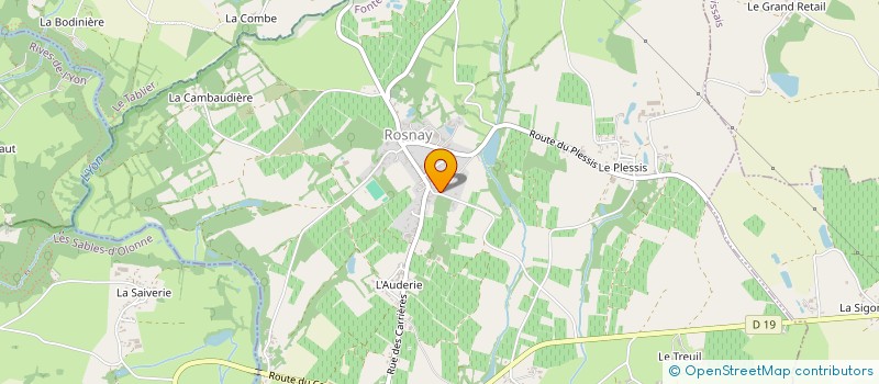 localisation de l'entreprise MADAME MARIE-JOSEPHE RIVE à ROSNAY