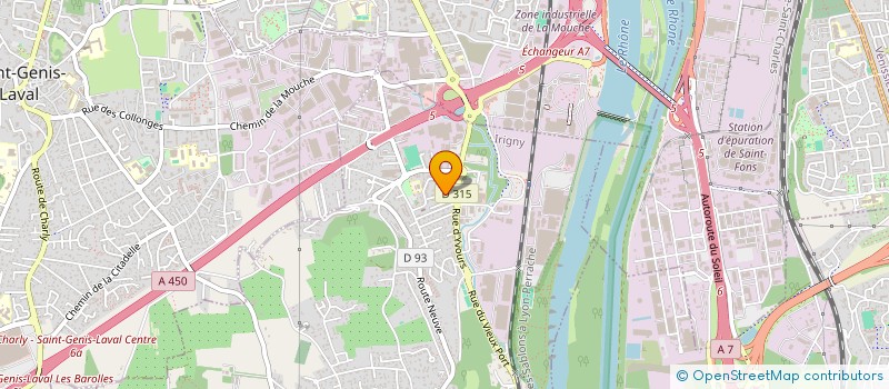 localisation de l'entreprise MADAME MARIE-JOSEPHE SOMMARD  IRIGNY