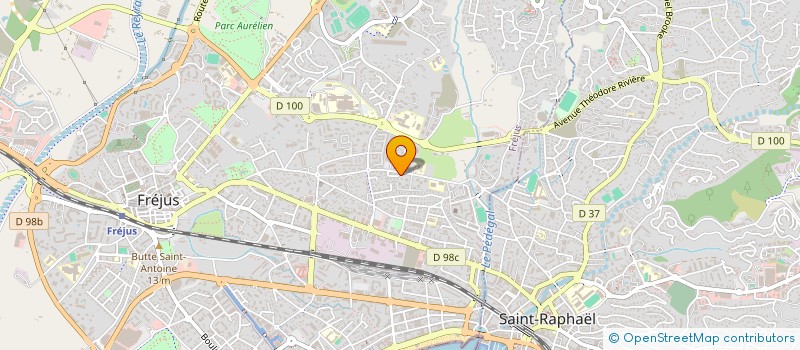 localisation de l'entreprise MADAME MARIE JOSEPHE XABRAME à FREJUS