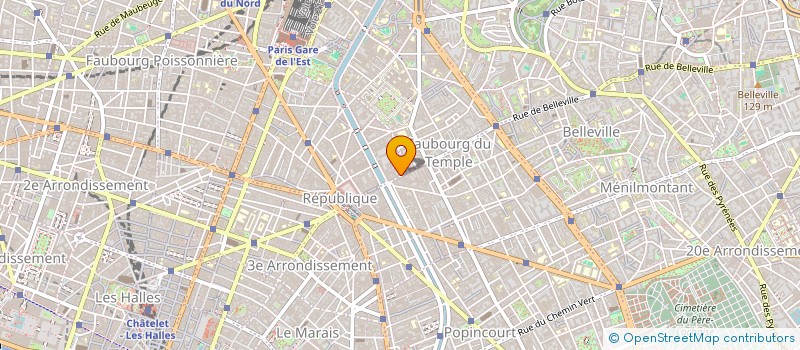 localisation de l'entreprise MADAME MARIE-JOSEPHINE GOEDERT à PARIS 10