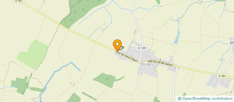 localisation de l'entreprise MADAME MARIE JOSSOT  BINGES