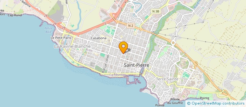localisation de l'entreprise MADAME MARIE JOUAO à SAINT-PIERRE
