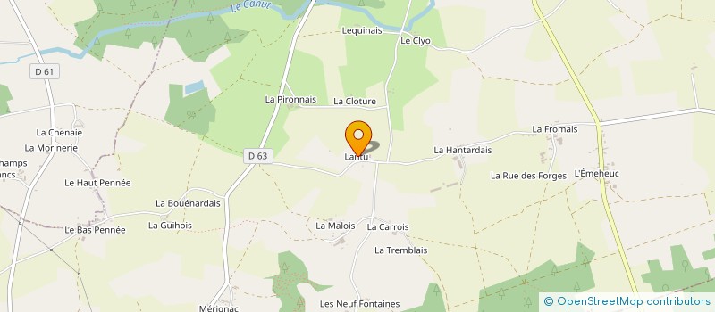 localisation de l'entreprise MADAME MARIE JOUBREL  MAXENT