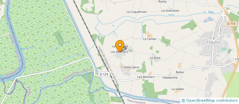 localisation de l'entreprise MADAME MARIE JOUNEAU à FEGREAC