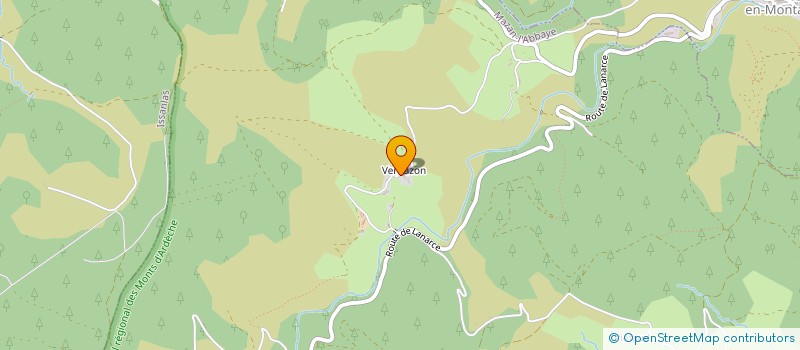 localisation de l'entreprise MADAME MARIE JOURDAN  MAZAN-L ABBAYE