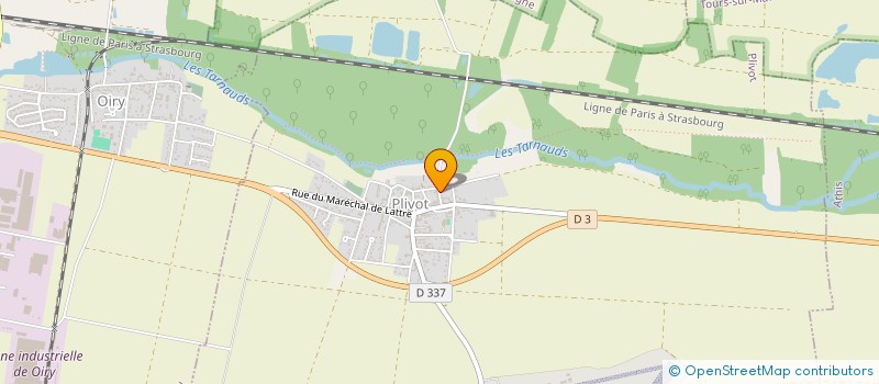 localisation de l'entreprise MADAME MARIE JOURNE  PLIVOT