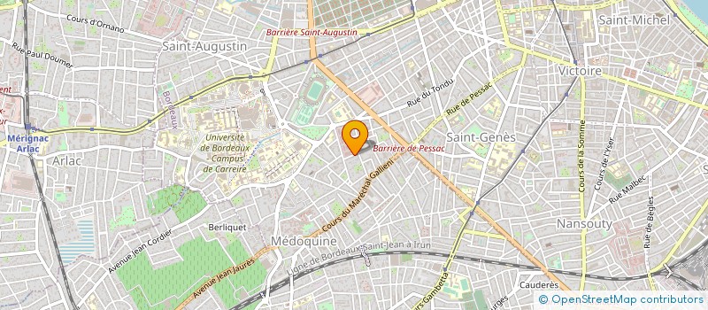 localisation de l'entreprise MADAME MARIE JOUSSAIN à BORDEAUX