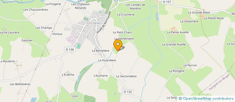 localisation de l'entreprise MADAME MARIE JOUSSE à AMBRIERES-LES-VALLEES