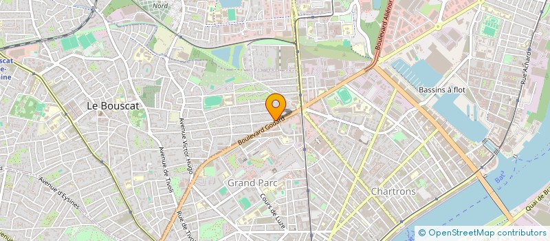 localisation de l'entreprise MADAME MARIE JUANICO  LE BOUSCAT