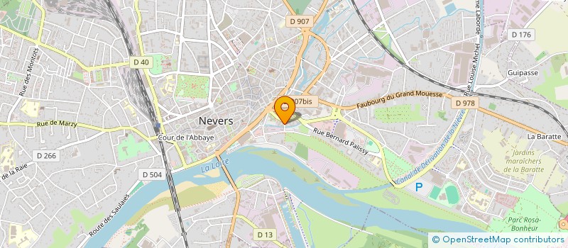 localisation de l'entreprise MADAME MARIE JUDAS à NEVERS