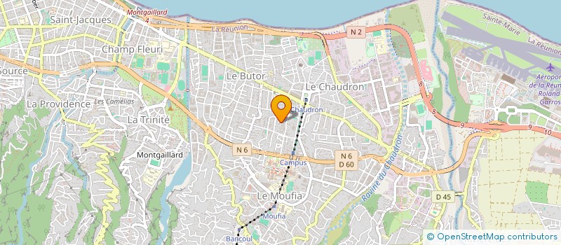 localisation de l'entreprise MADAME MARIE-JULICINE VELETCHY  SAINT-DENIS