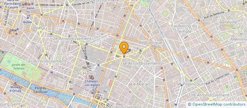 localisation de l'entreprise MADAME MARIE-JULIE BROUILLAC  PARIS