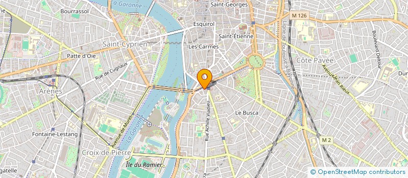 localisation de l'entreprise MADAME MARIE-JULIE CANTIN  TOULOUSE