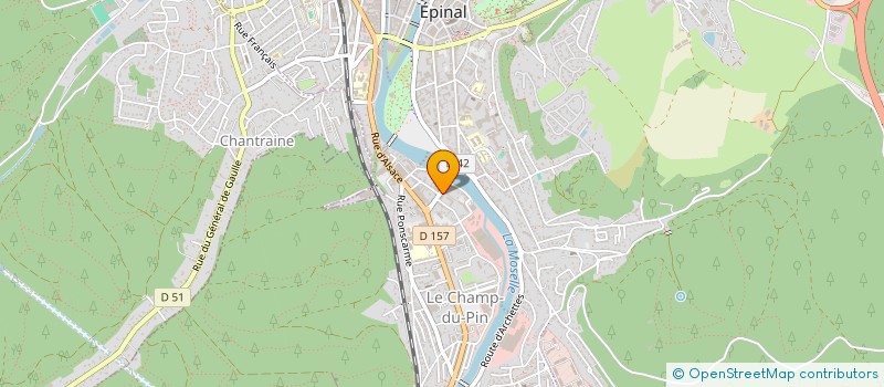 localisation de l'entreprise MADAME MARIE-JULIE DUVIC à EPINAL