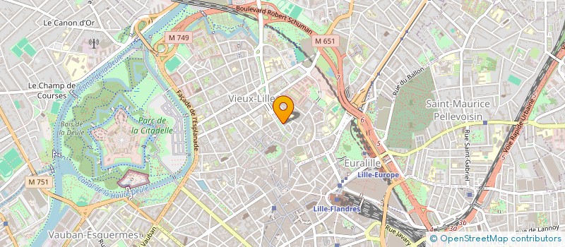 localisation de l'entreprise MADAME MARIE-JULIE ROTHSCHILD  LILLE