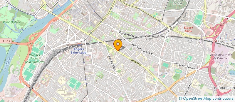 localisation de l'entreprise MADAME MARIE JULIEN  ANGERS