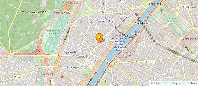 localisation de l'entreprise MADAME MARIE JULIEN  PARIS