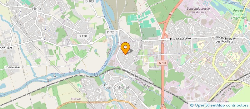 localisation de l'entreprise MADAME MARIE JULIENNE ROUX  SAINT-MICHEL