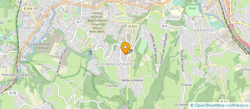 localisation de l'entreprise MADAME MARIE-JULIETTE PAILLER  JACOB-BELLECOMBETTE