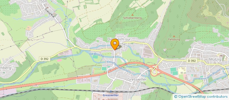 localisation de l'entreprise MADAME MARIE KALK  DINSHEIM-SUR-BRUCHE