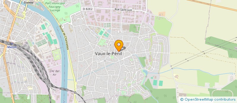 localisation de l'entreprise MADAME MARIE KAPAMBA à VAUX-LE-PENIL