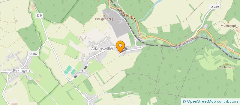 localisation de l'entreprise MADAME MARIE KAPPS  HIRSCHLAND