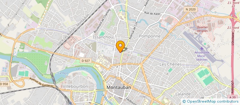 localisation de l'entreprise MADAME MARIE KARINTZIS  MONTAUBAN