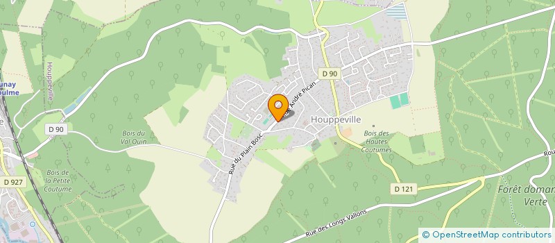 localisation de l'entreprise MADAME MARIE KARMALY  HOUPPEVILLE