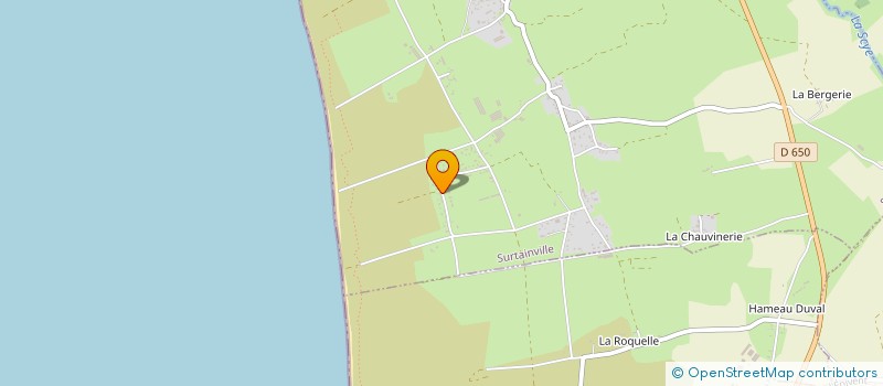 localisation de l'entreprise MADAME MARIE KASMI  SURTAINVILLE