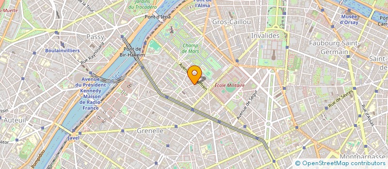 localisation de l'entreprise MADAME MARIE KASSIS  PARIS