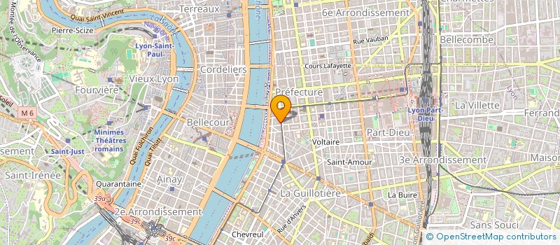 localisation de l'entreprise MADAME MARIE KELBER  LYON