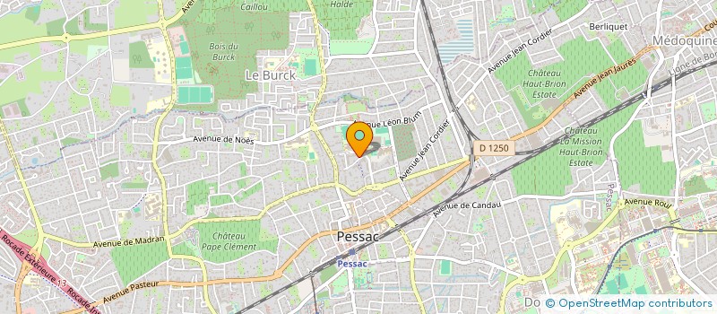 localisation de l'entreprise MADAME MARIE-KENZA LAFKIR  PESSAC