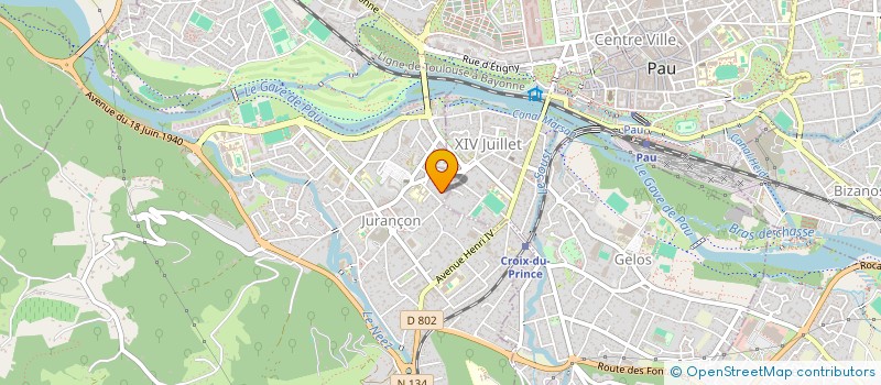 localisation de l'entreprise MADAME MARIE KERNEIS  GELOS