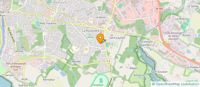 localisation de l'entreprise MADAME MARIE KERNEUR à SENE