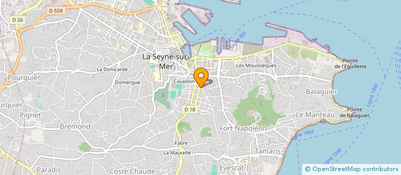 localisation de l'entreprise MADAME MARIE KEROUANTON à LA SEYNE-SUR-MER