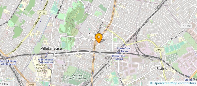 localisation de l'entreprise MADAME MARIE KETLEEN LOUIS-JEAN à PIERREFITTE-SUR-SEINE