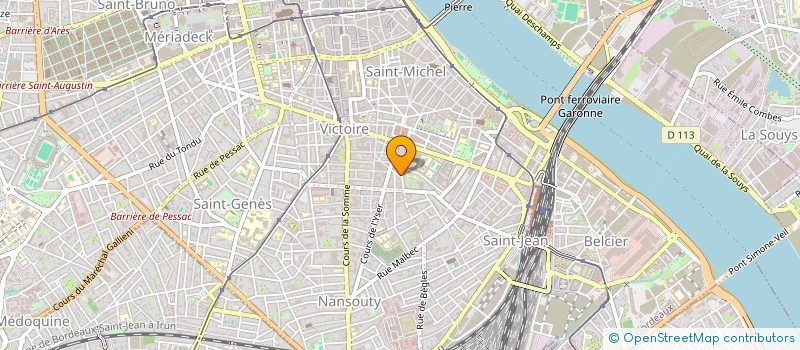 localisation de l'entreprise MADAME MARIE KHALDI à BORDEAUX