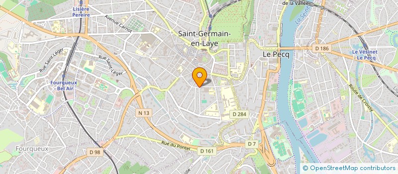 localisation de l'entreprise MADAME MARIE KIEFFER  SAINT-GERMAIN-EN-LAYE