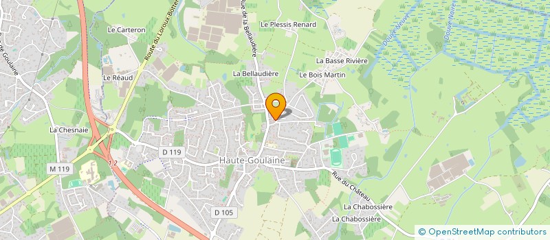 localisation de l'entreprise MADAME MARIE KLAO  HAUTE-GOULAINE