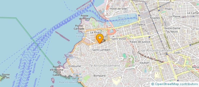 localisation de l'entreprise MADAME MARIE KLAR à MARSEILLE